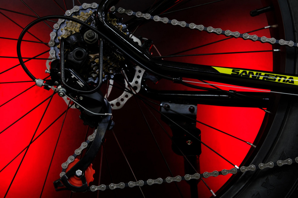 SANHEMA FAT 26 Чёрный/Жёлтый