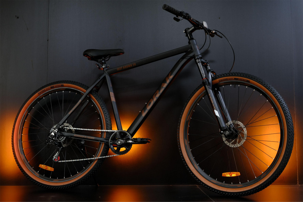 LORAK Fast Brown 29 Матовый Чёрный рама 19 (на рост 171-182)