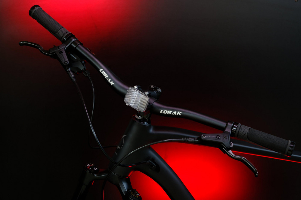 LORAK Sel 9150 8 sp Матовый Чёрный/Серый 21р (на рост 183-190)